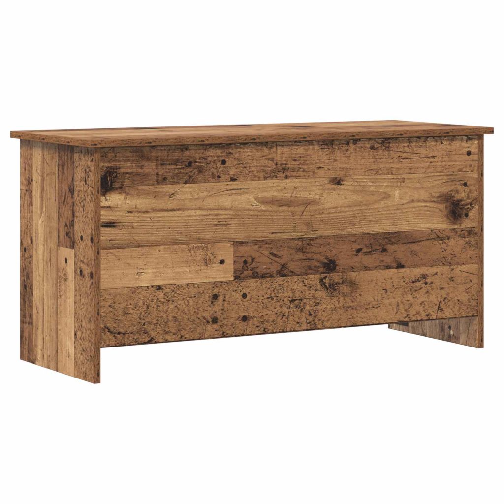 Säilytysarkku Vanha puu 100 x 40 x 50 cm Tekninen puu