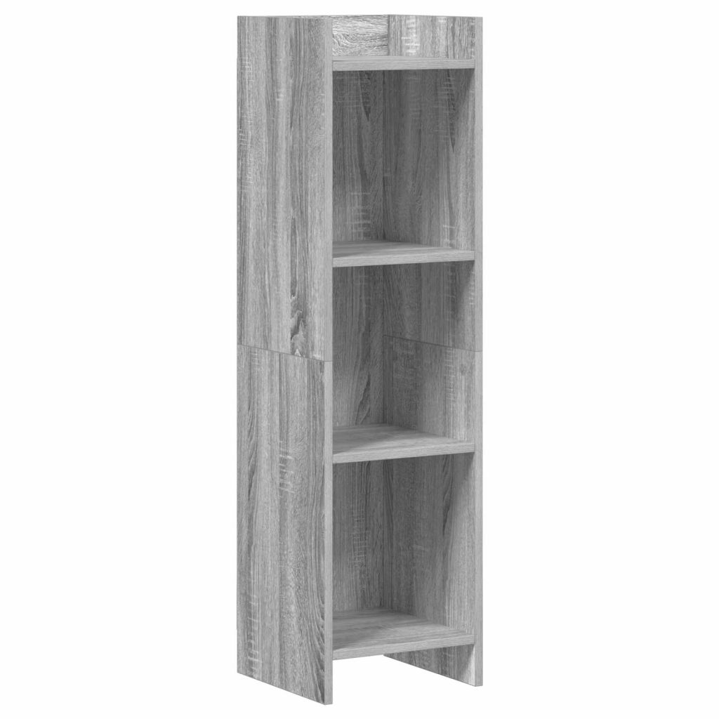Kirjahylly Harmaa Sonoma 30 x 30 x 111 cm Tekninen puu