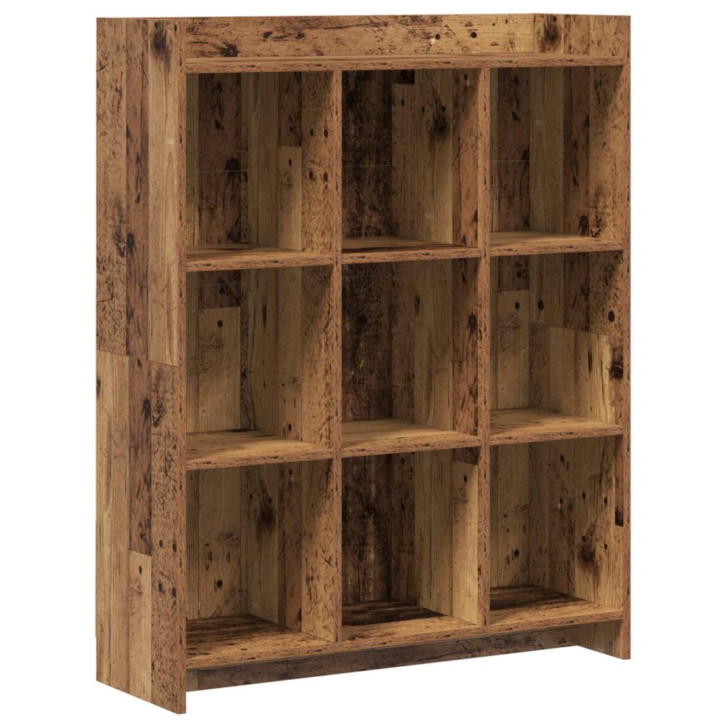 Kirjahylly Vanha puu 87,5 x 30 x 111 cm Tekninen puu