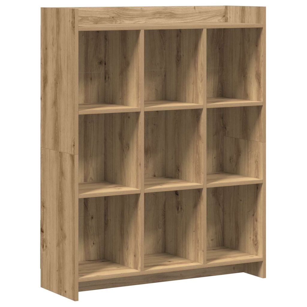 Kirjahylly Artisaanitammi 87,5 x 30 x 111 cm Tekninen puu