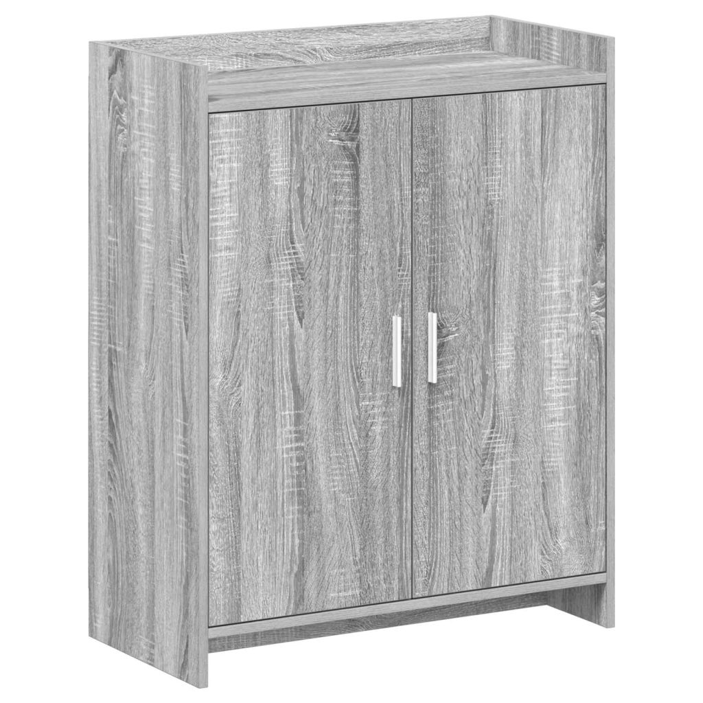 Kenkäkaappi ovella Harmaa Sonoma 73,5 x 36 x 92 cm Tekninen puu