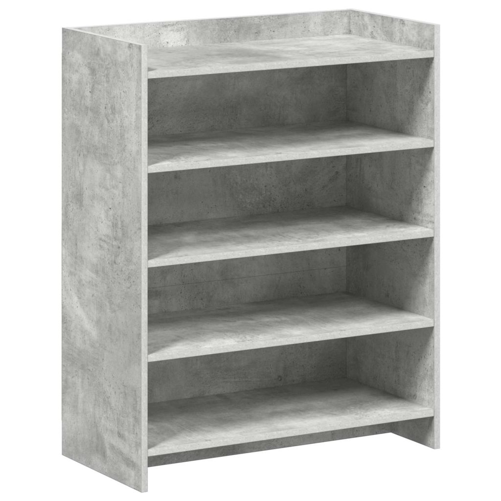 Kenkäkaappi Betoninharmaa 73,5 x 36 x 92 cm Tekninen puu