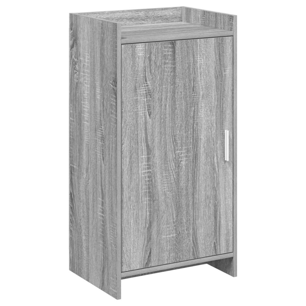Kenkäkaappi ovella Harmaa Sonoma 48 x 36 x 92 cm Tekninen puu