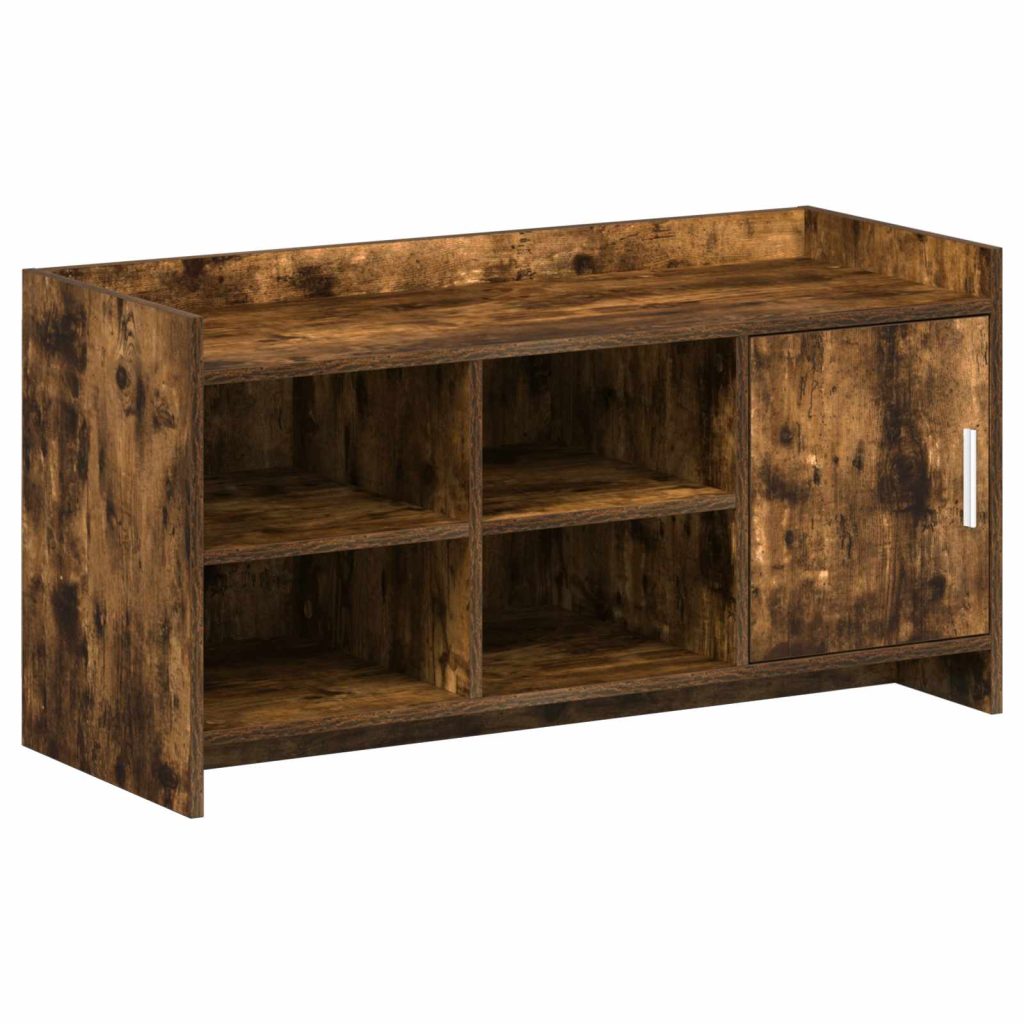 Kenkäkaappi ovella Savutammi 100 x 39,5 x 51 cm Tekninen puu