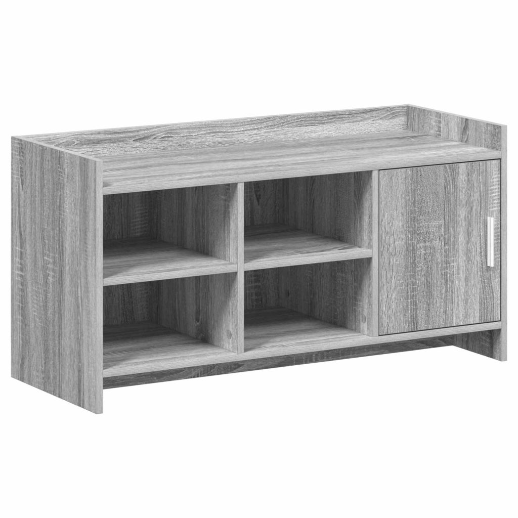 Kenkäkaappi Harmaa Sonoma 100 x 39,5 x 51 cm Tekninen puu