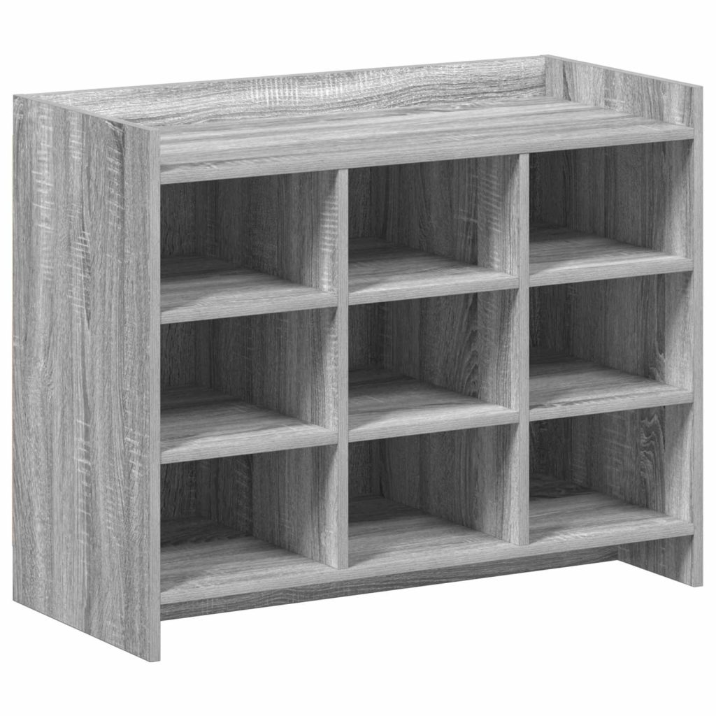 Kenkäkaappi Harmaa Sonoma 85 x 39,5 x 70 cm Tekninen puu