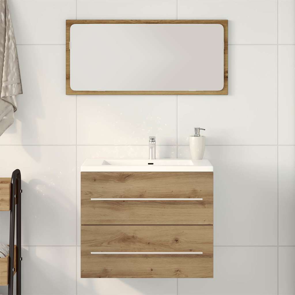 Kylpyhuoneen pesuallaskaappi Artisan Oak 60x38,5x48 cm Puu