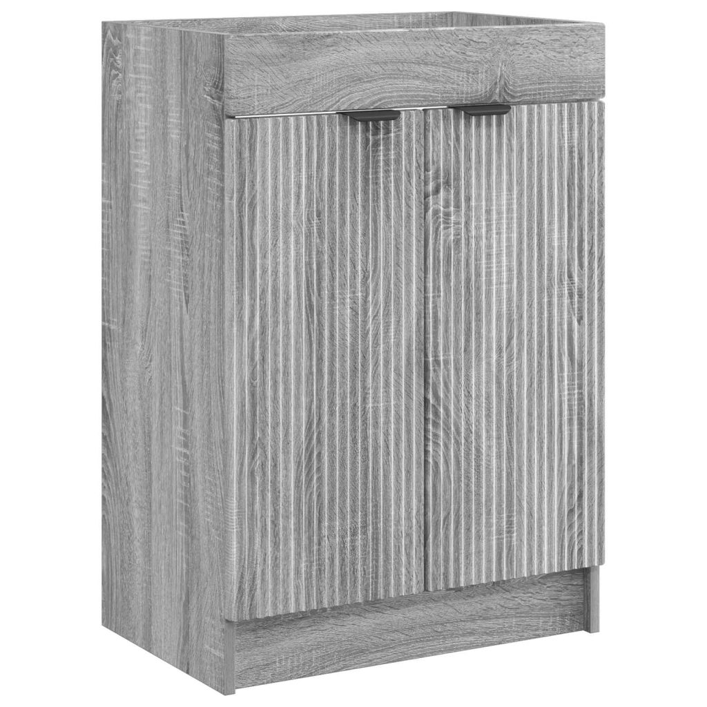 Kylpyhuoneen allaskaappi Harmaa Sonoma 78,5 x 37,5 x 81 cm