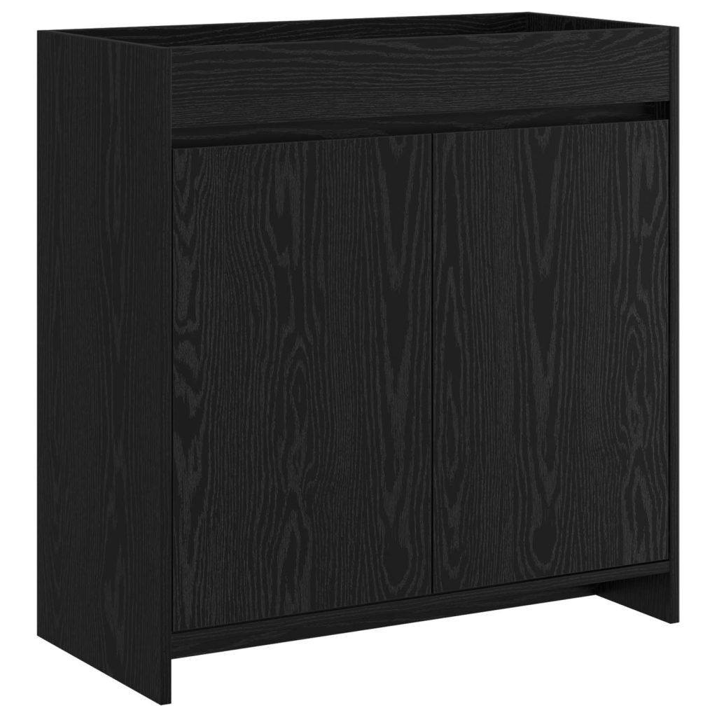 Kylpyhuoneen allaskaappi Musta tammi 78,5 x 37,5 x 81 cm