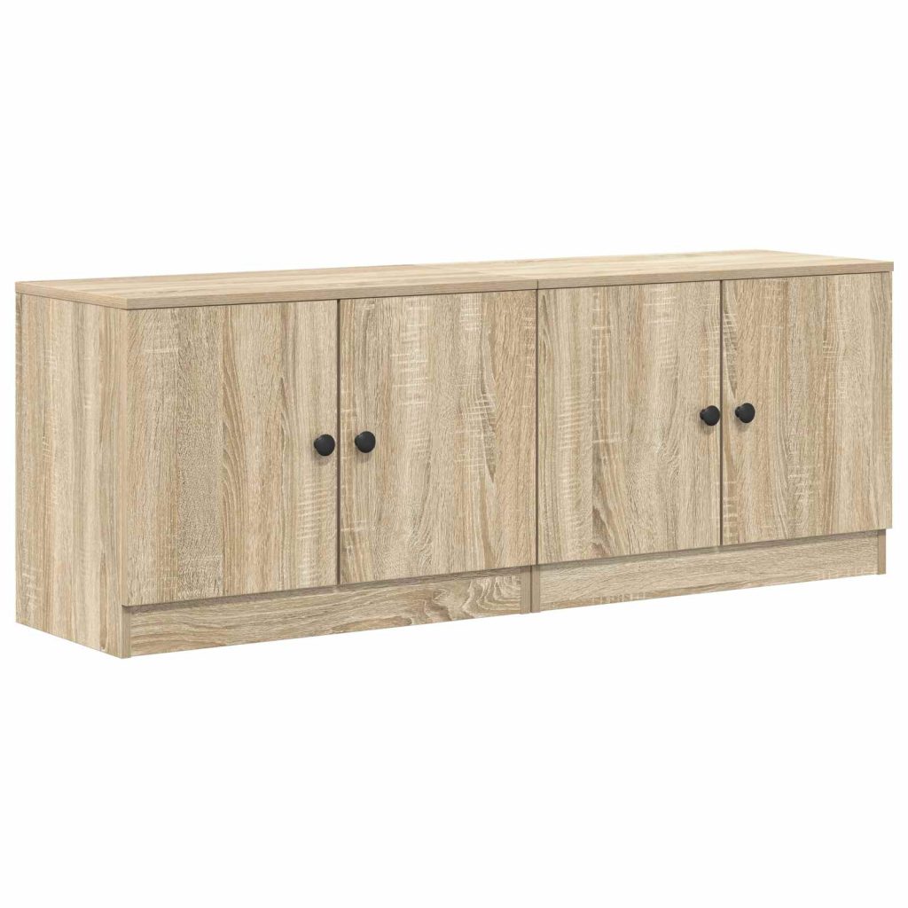 Sängynkaappi 2 pcs Sonoman tammi 66 x 35 x 48 cm Käsitelty puu