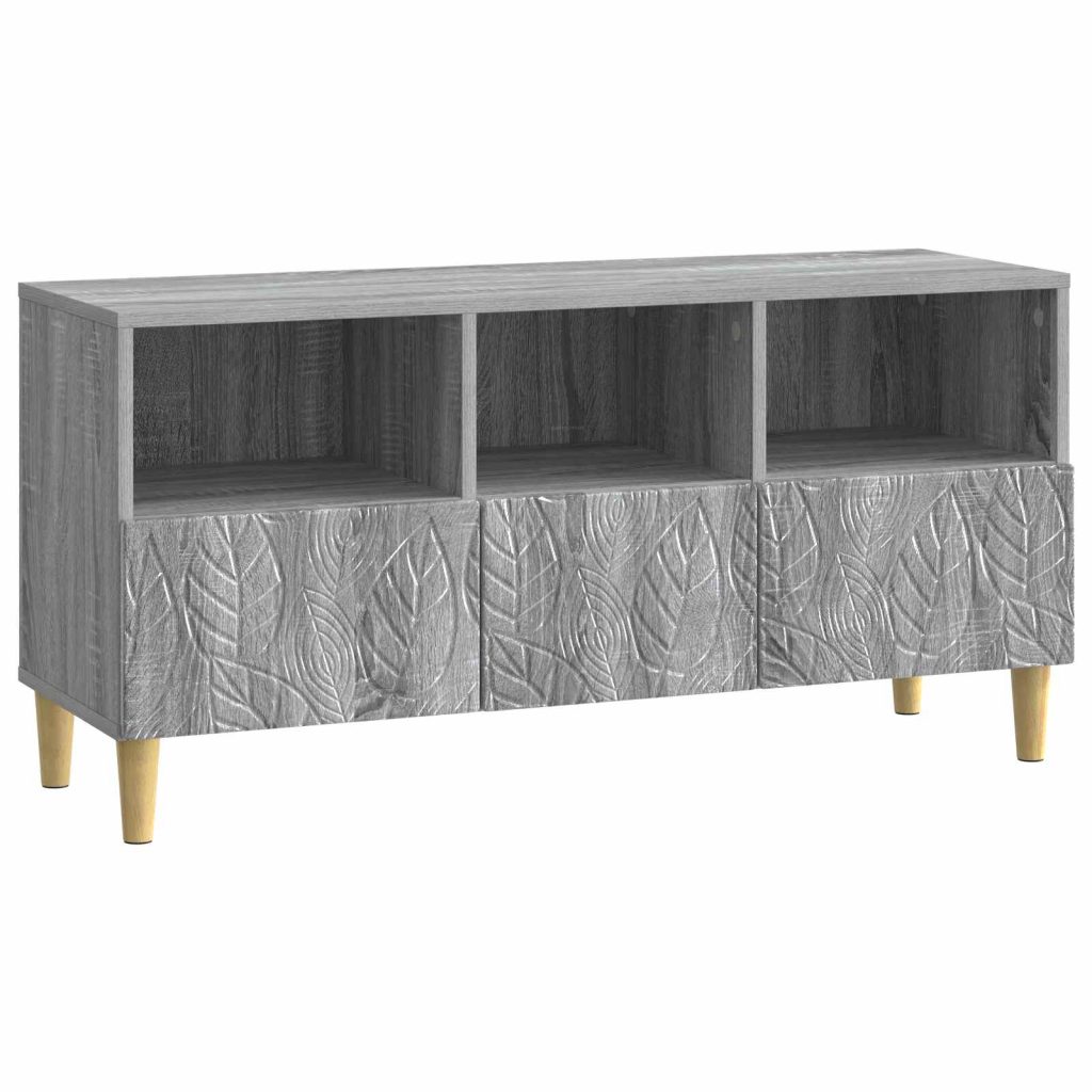 TV-kaappi 102 x 34,5 x 50 cm Harmaa Sonoma Tekninen puu