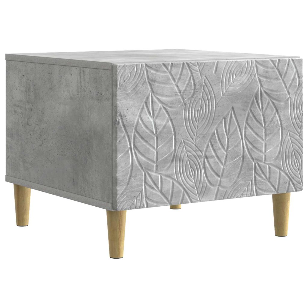 Sohvapöytä Betoninharmaa 50 x 49 x 40 cm Tekninen puu