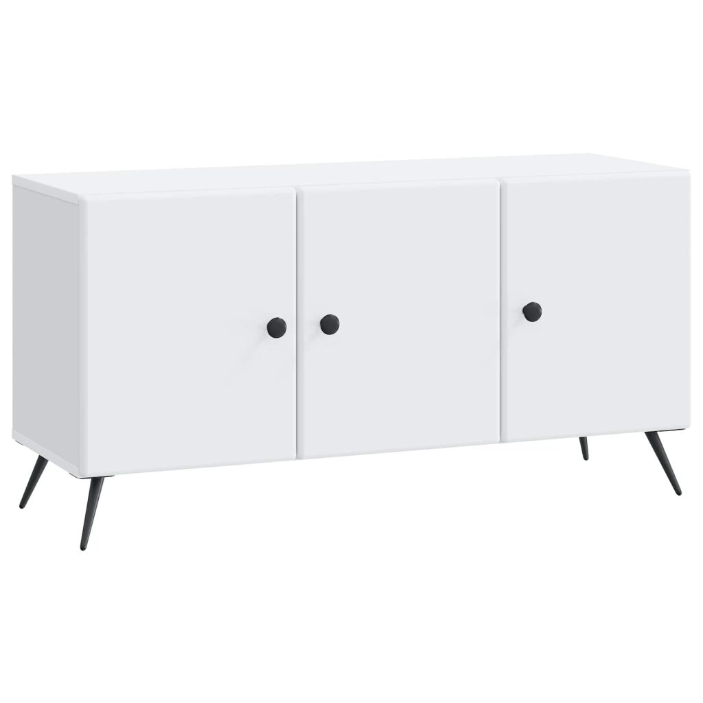 TV-kaappi valkoinen 99 x 34,5 x 50 cm Tekninen puu