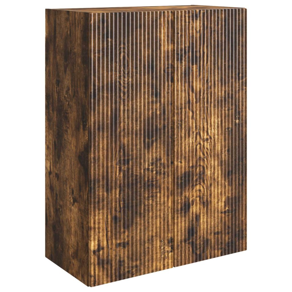 Seinälle Kiinnitettävä Kaappi Savutammi 66 x 34,5 x 90 cm