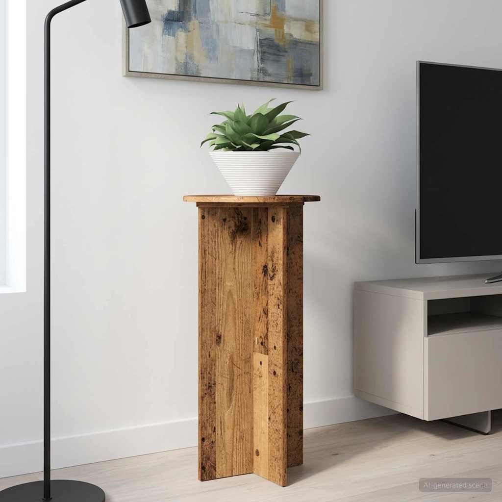 Kasviteline 2 pcs Vanha puu 40 x 40 x 80 cm Tekninen puu