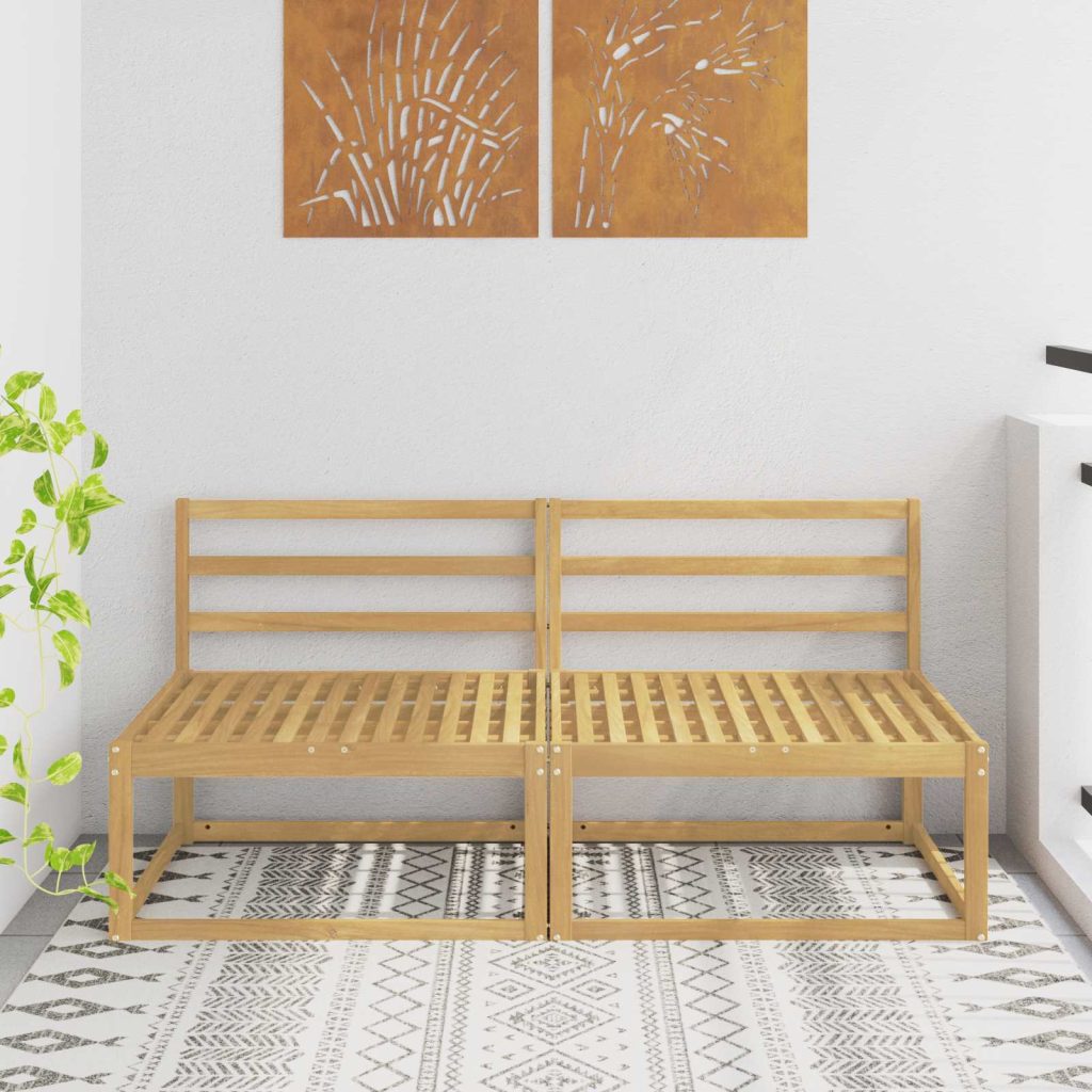 Ulkotilan keskisohva valkoinen 158 x 83 x 73 cm