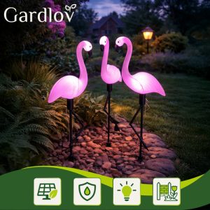 Flamingo aurinkokenno valaisin
