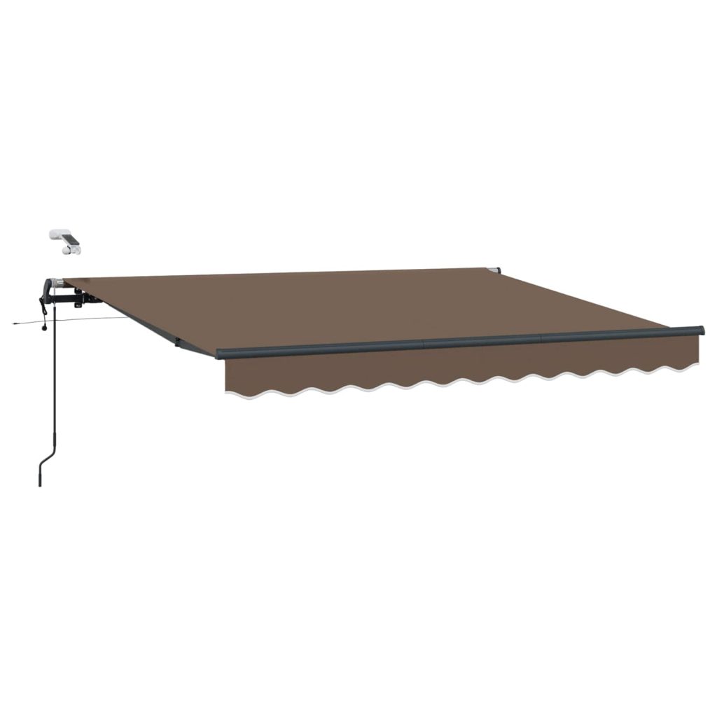 Aurinkovarjon kangas Taupe 300 x 250 cm Polyesteri