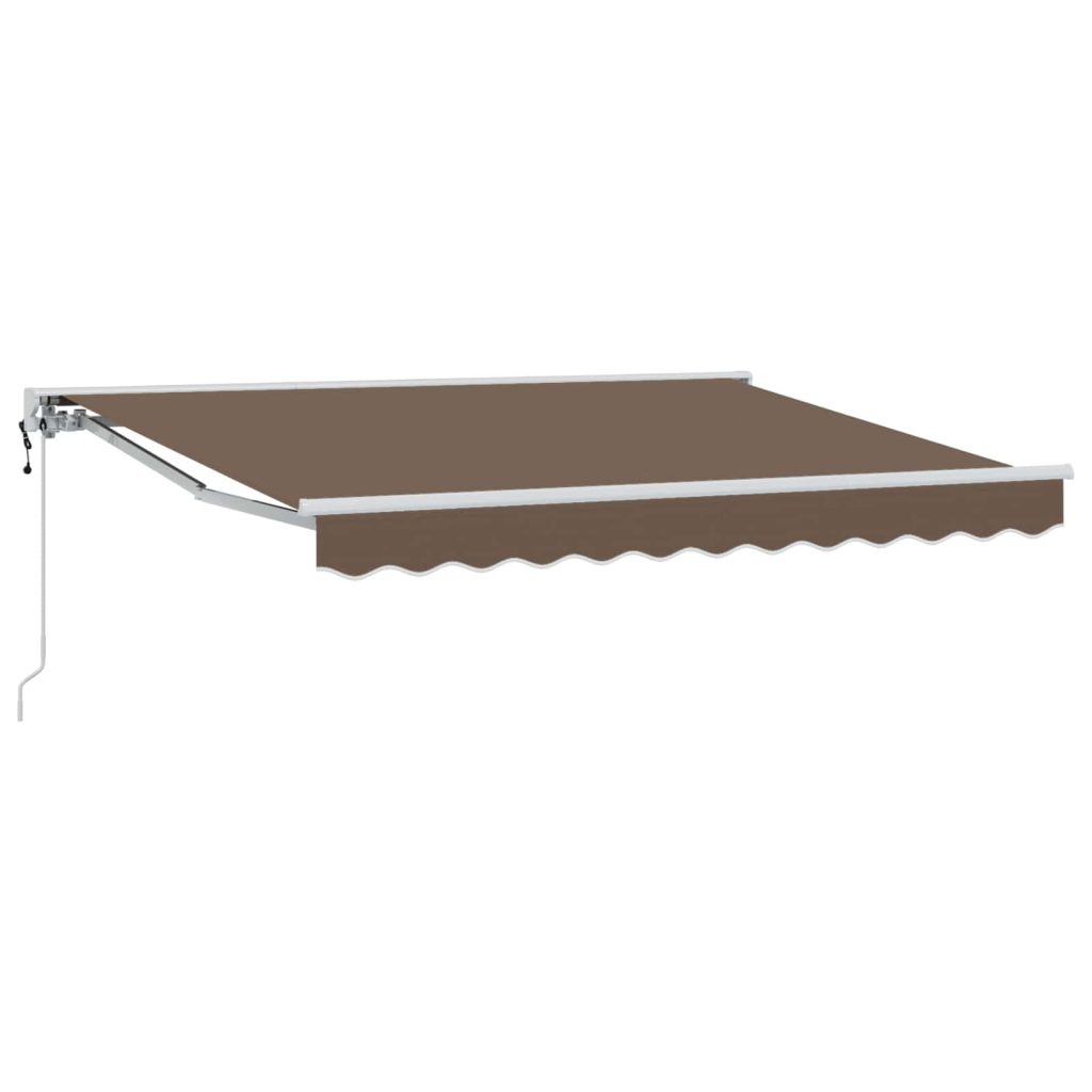 Sähkökäyttöinen Vedettävä Varjo Taupe 5 × 3,5 m