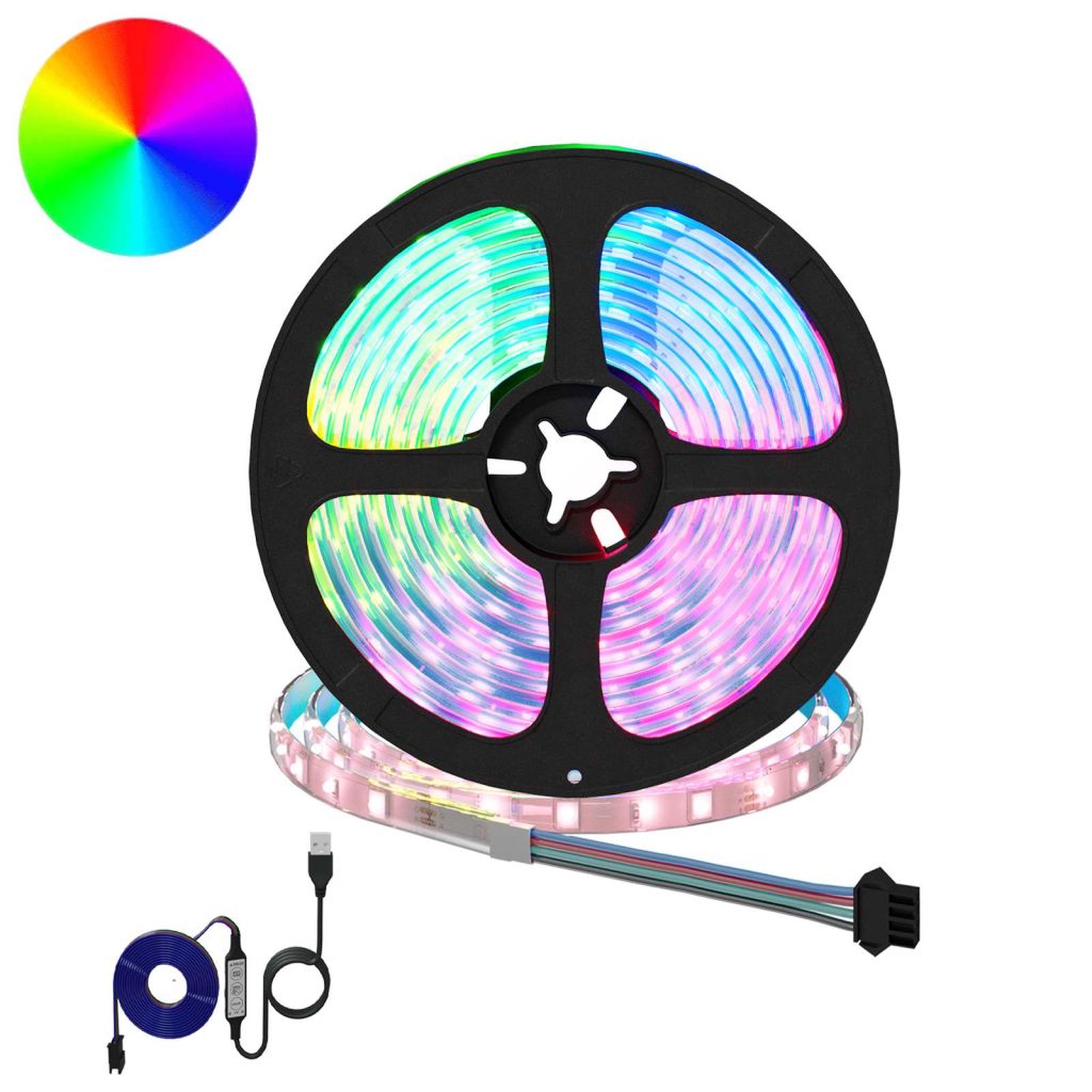 LED-nauha 12 pcs Musta ja läpinäkyvä 4700 mm Kupari ja muovi