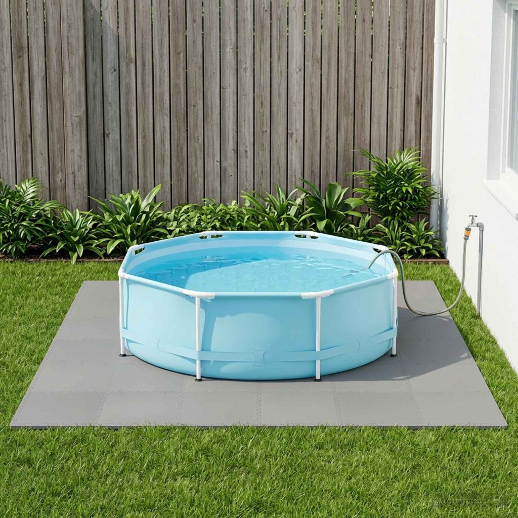 Uima-allas maamatto 50 pcs Harmaa 18 m² EVA-vaahtoa