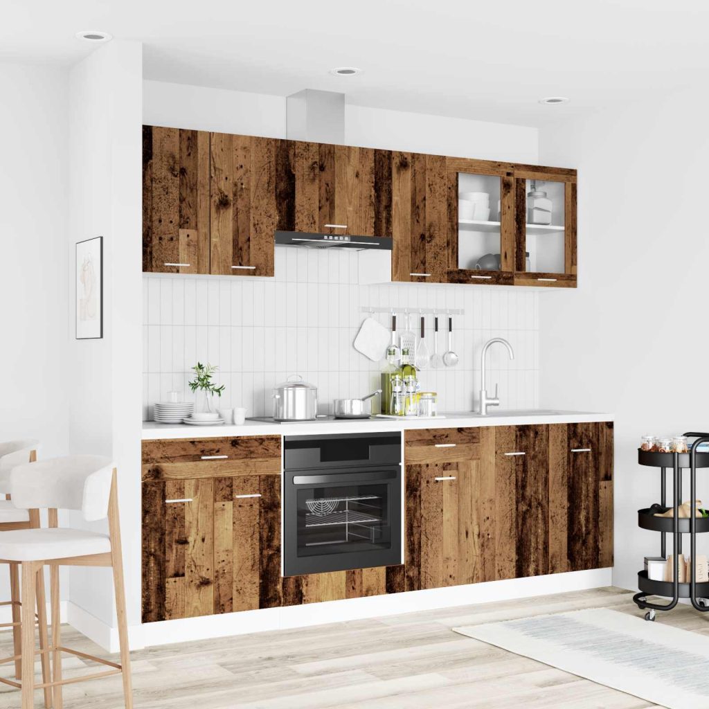 Keittiö Yksikkö Lyon 8 pcs Tekninen puu