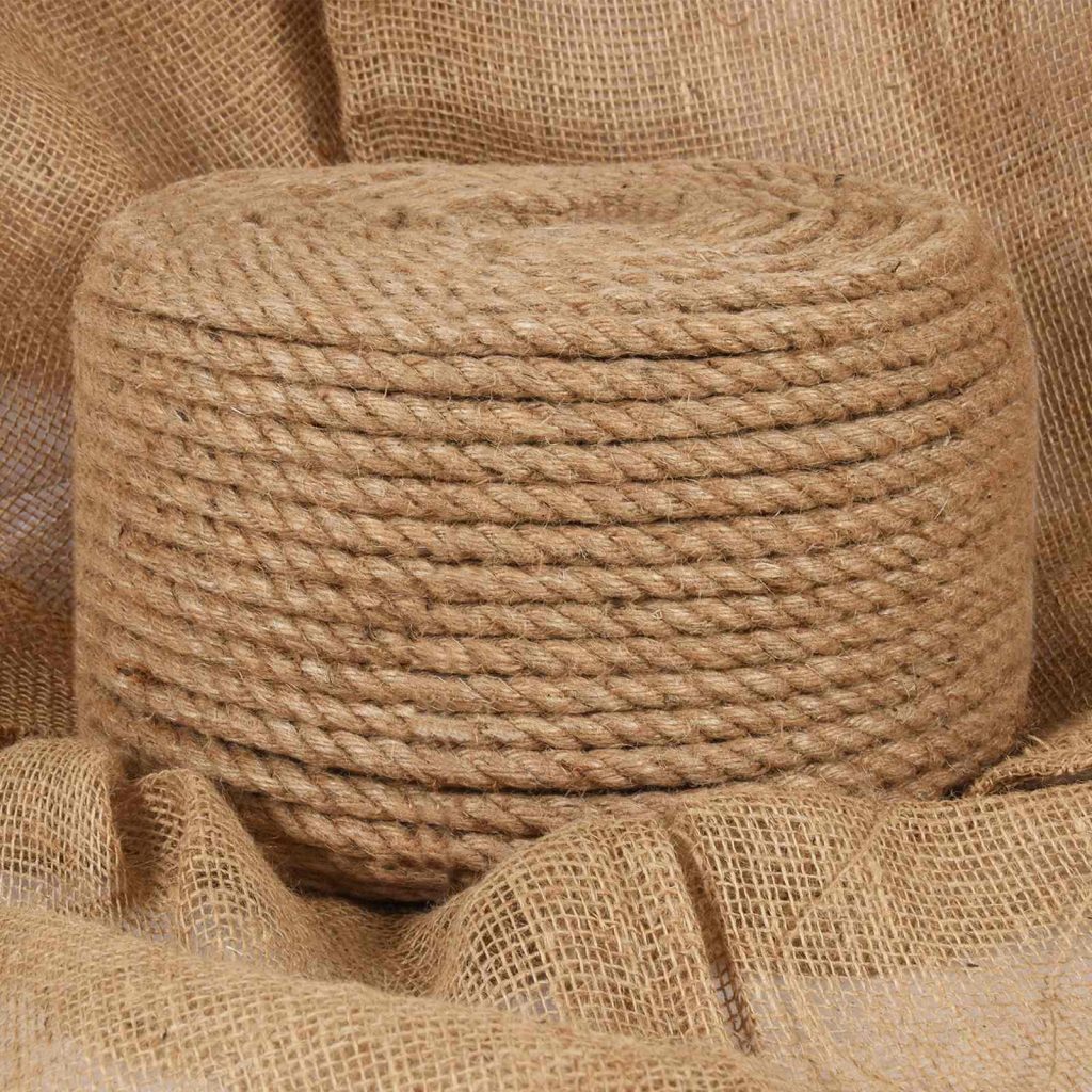 Juutti Köysi 10 pcs 2 Luonnollinen 100% Tossa juutti