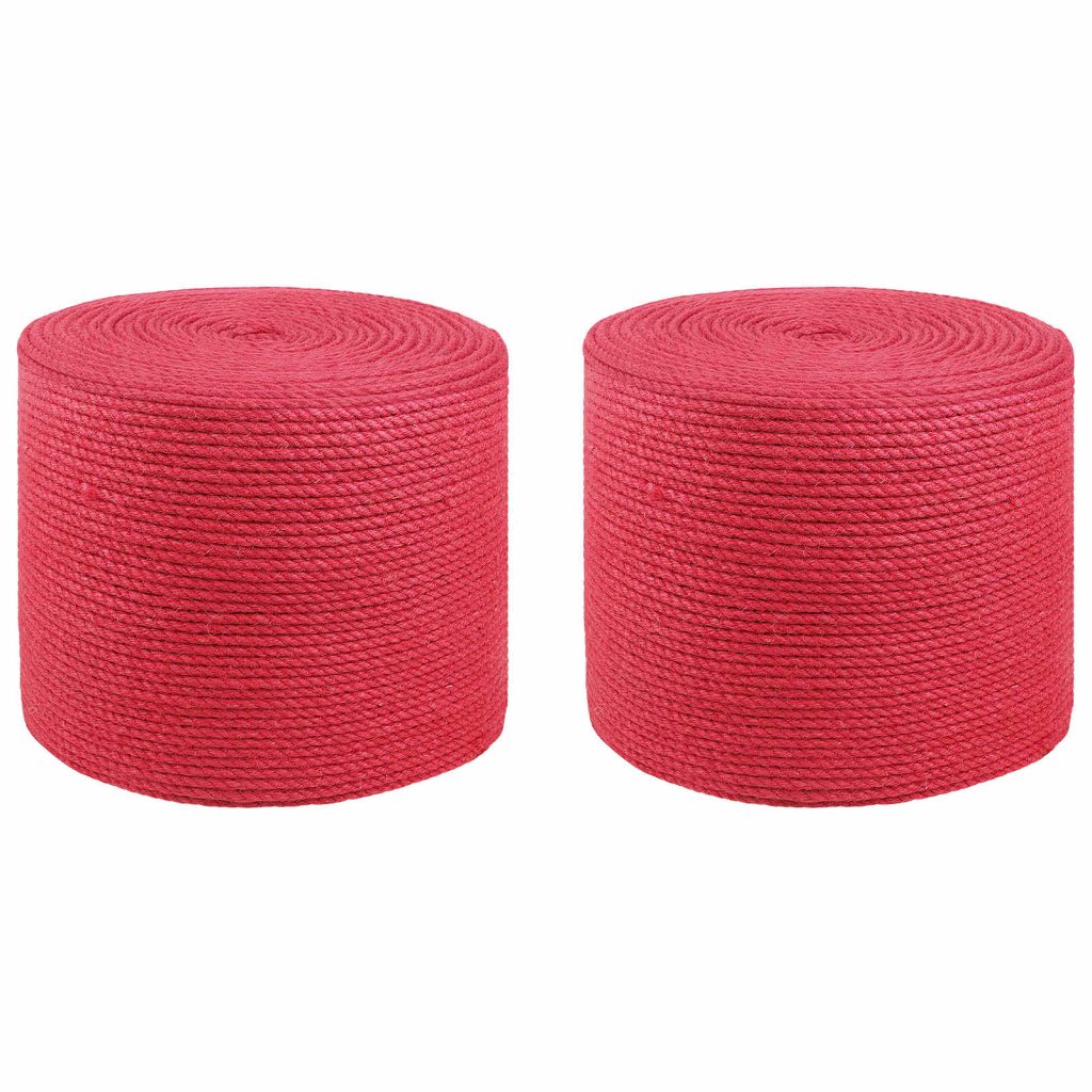 Juuttinaru 2 pcs Punainen 100% Tossa juutti