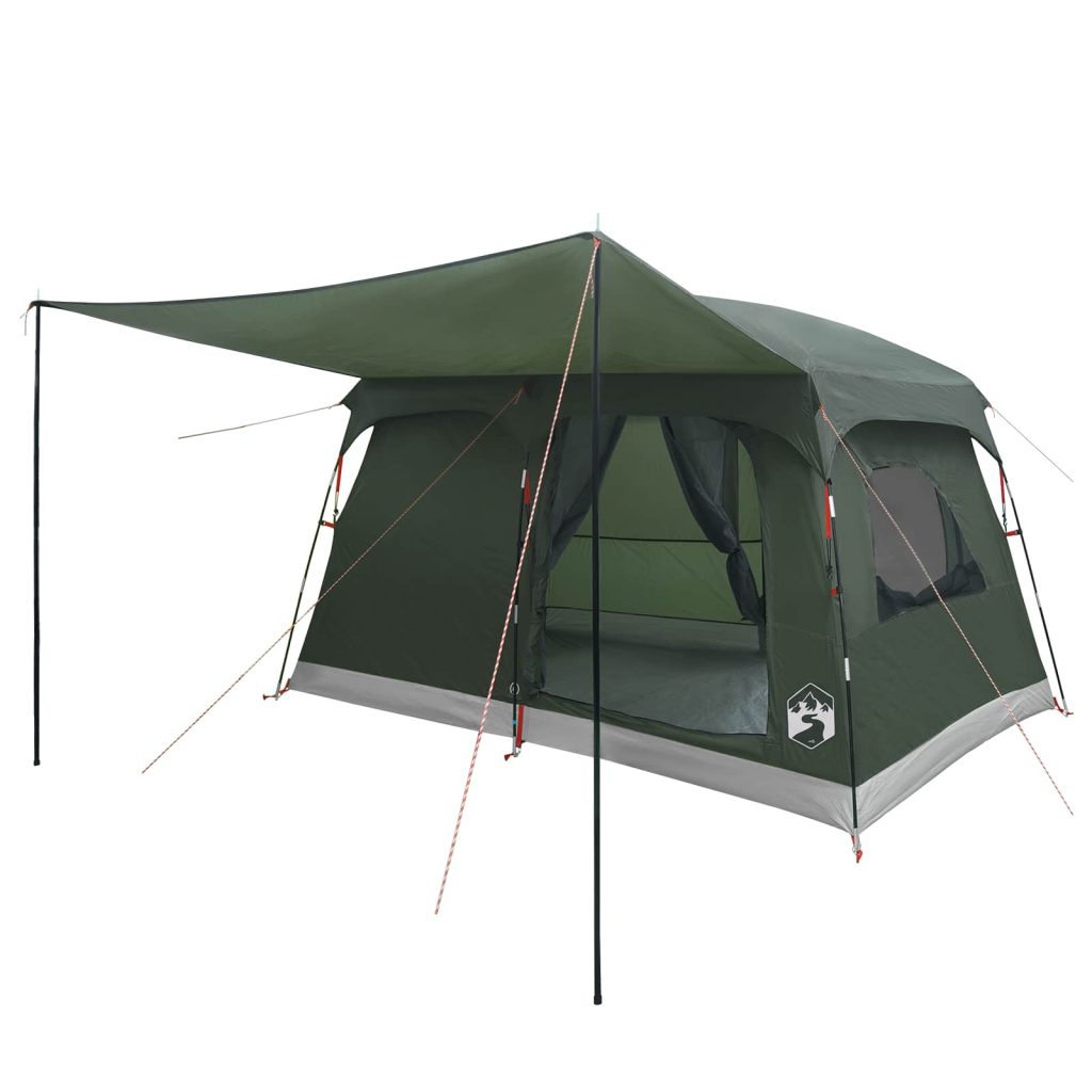Perhe Teltta katolla Armivihreä 380 x 260 x 190 cm Polyesteri