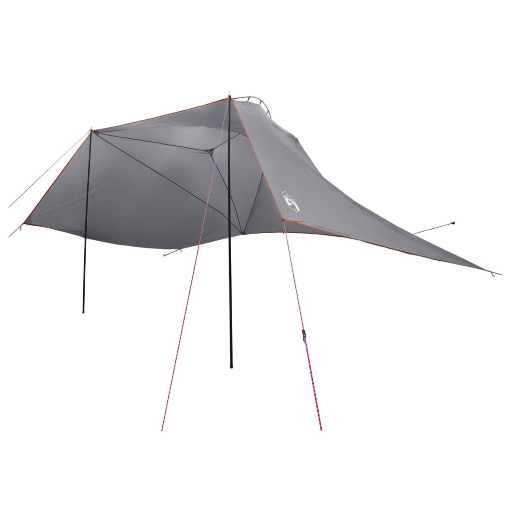 Auto Teltta Harmaa ja oranssi 350 x 250 cm Polyesteri ja teräs