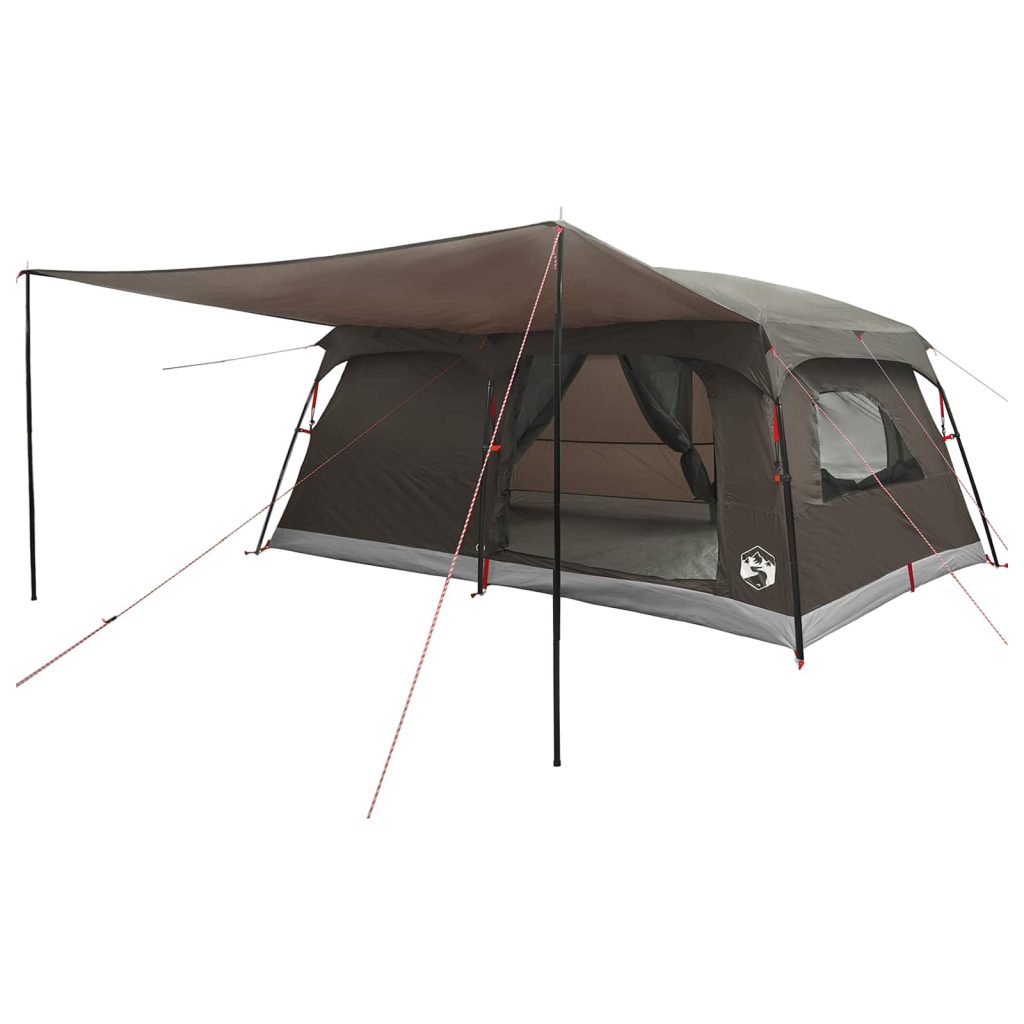 Perhe Teltta katolla Ruskea Harmaa 500 x 400 x 230 cm