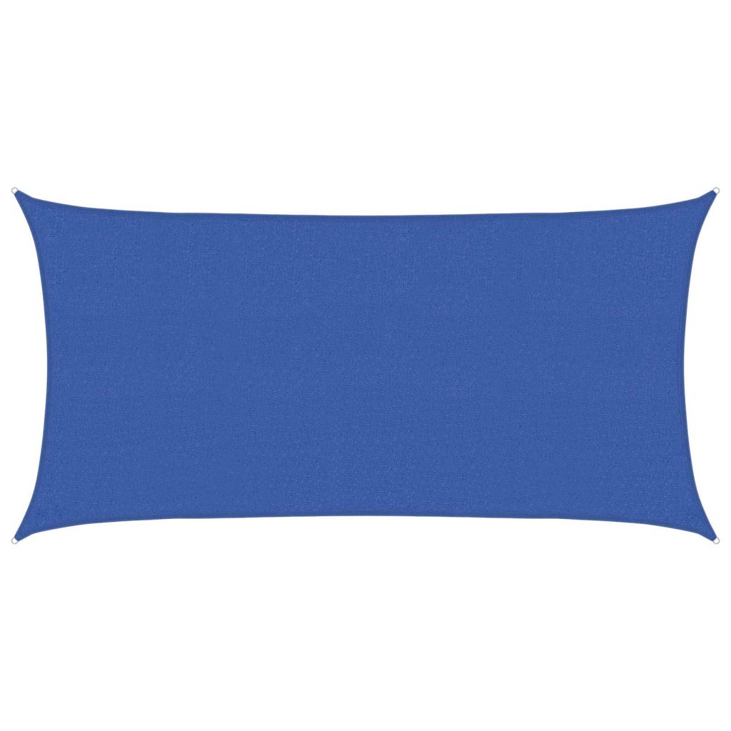 Aurinkovarjolaudat Sininen 2,5 x 6 m HDPE