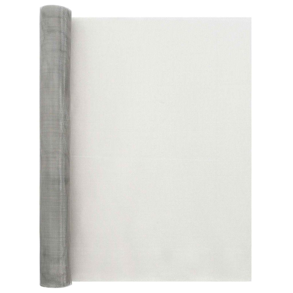 Verkkoruudun 60 x 500 cm 20 Mesh Ruostumaton teräs 201 Hopea
