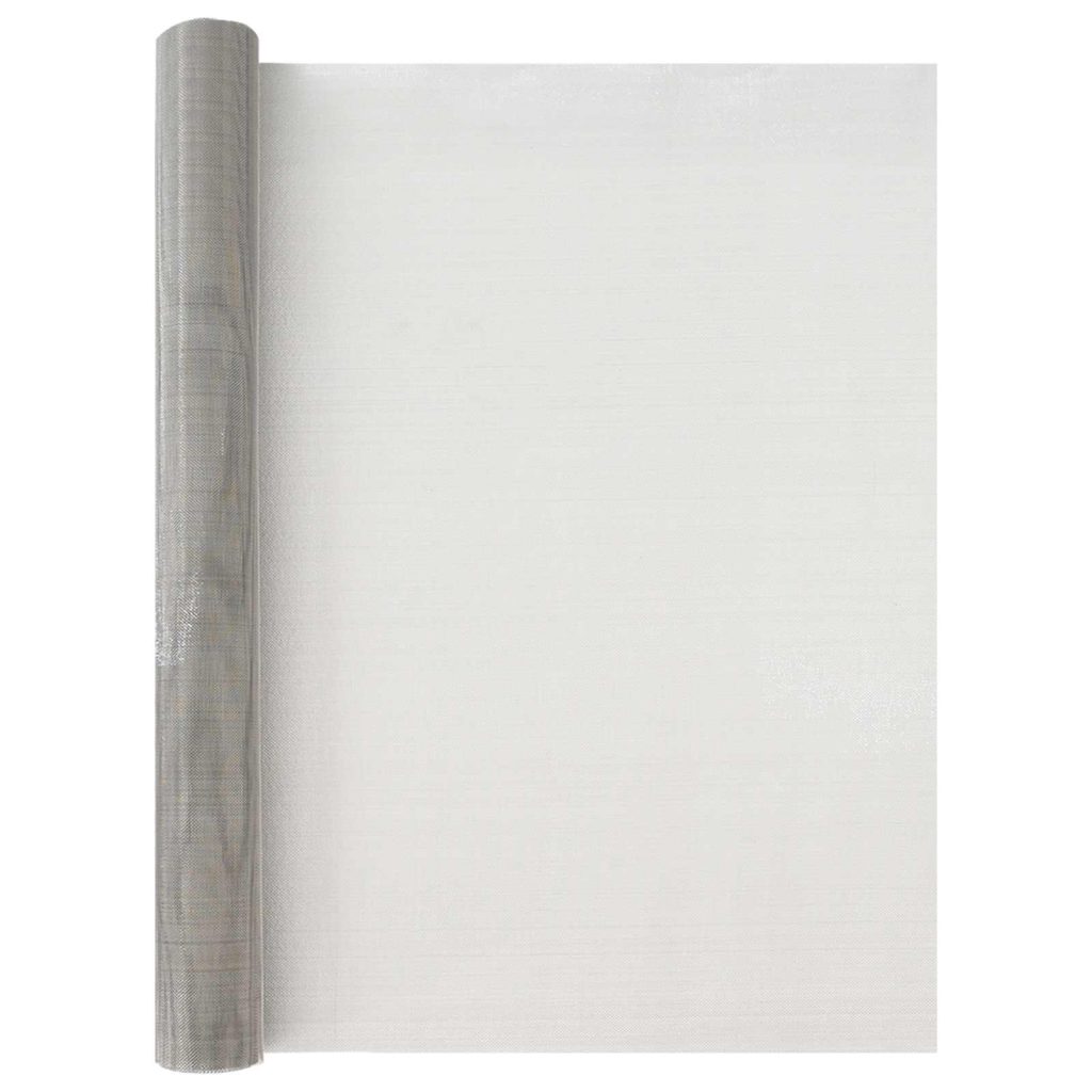 Verkkoruudun 80 x 500 cm 20 Mesh Ruostumaton teräs 201 Hopea
