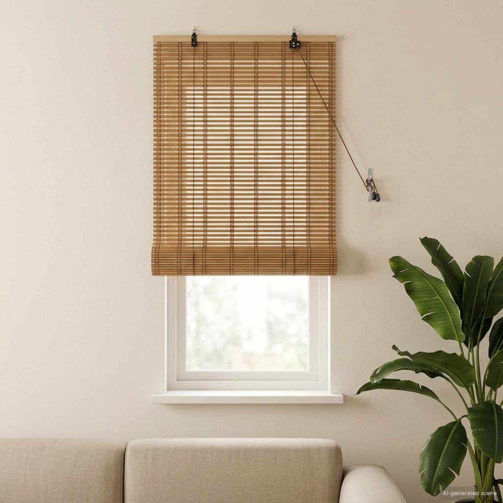 Rullaverho Luonto 40 x 160 cm Bambu