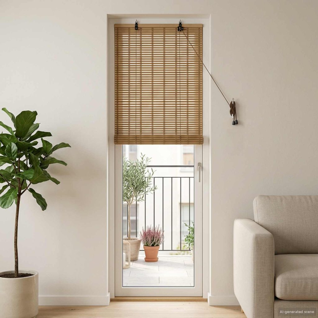 Rullaverho Luonto 70 x 220 cm Bambu