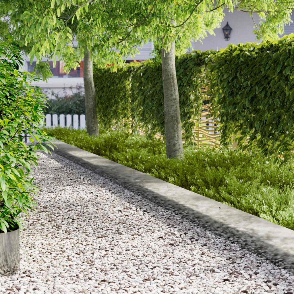 Nurmireunus 10 pcs 103 x 30 cm metalli Hopea
