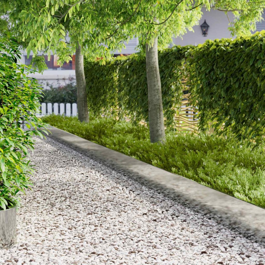 Nurmireunus 10 pcs 103 x 30 cm Teräs Hopea