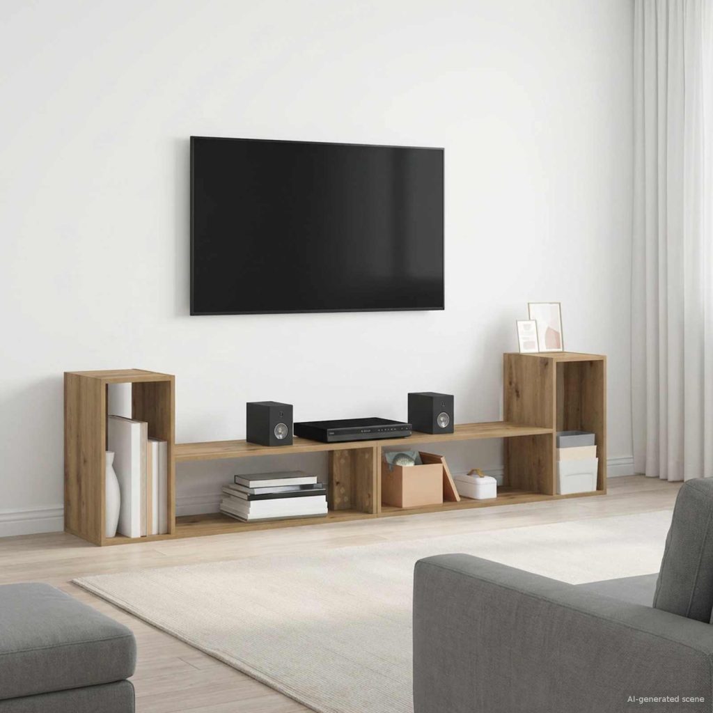TV-kaappi 100 x 30 x 50 cm Artisaanitammi Tekninen puu