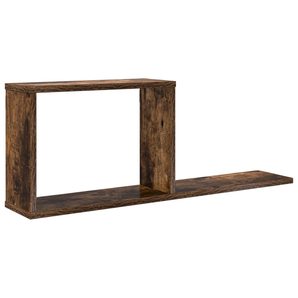 Kelluvat hyllyt Savutammi 80 x 15 x 30 cm Tekninen puu