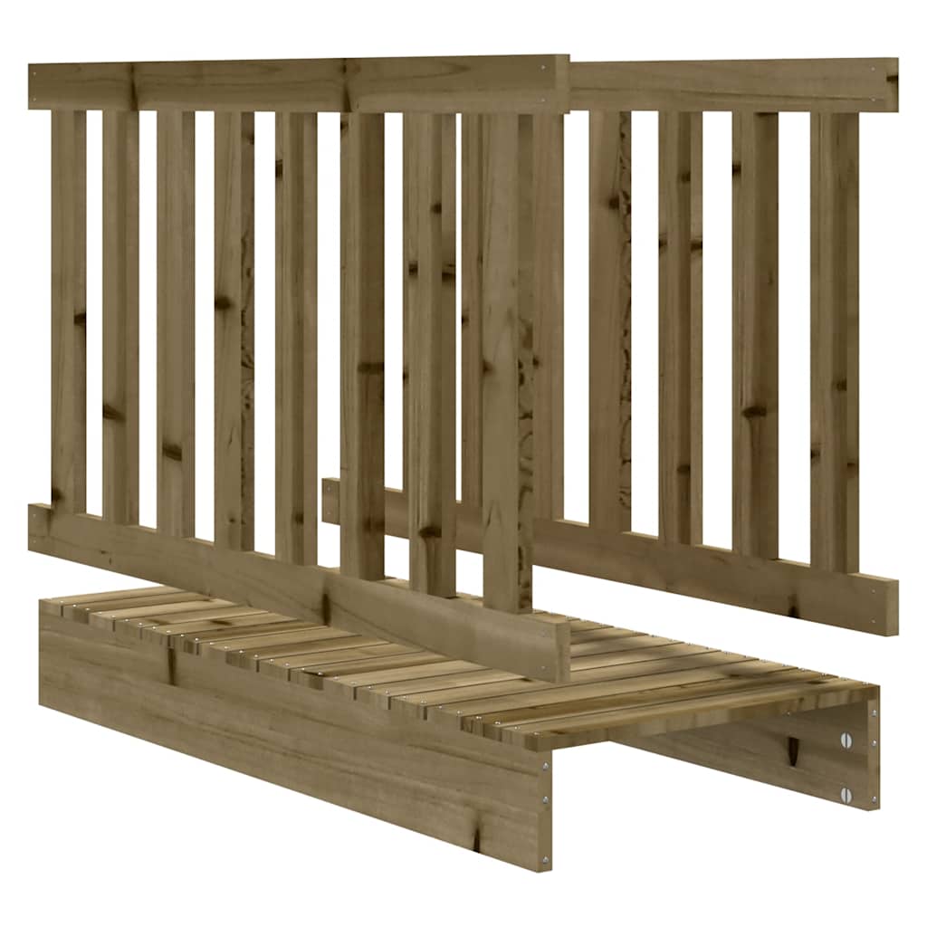 Leikkisilta 45x107,5x79 cm kyllästetty mänty