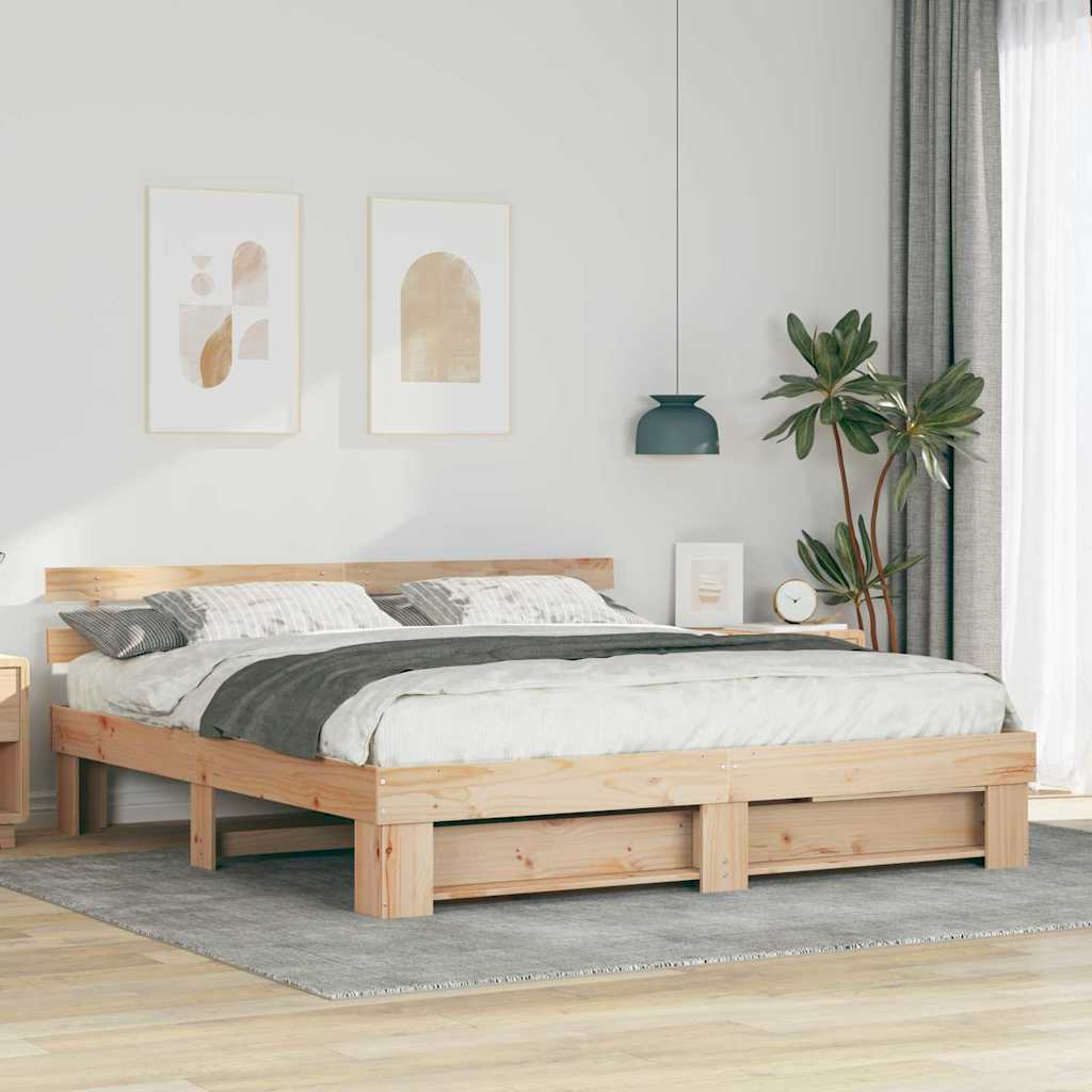 Mänty sänkykehä 6FT Super King Size