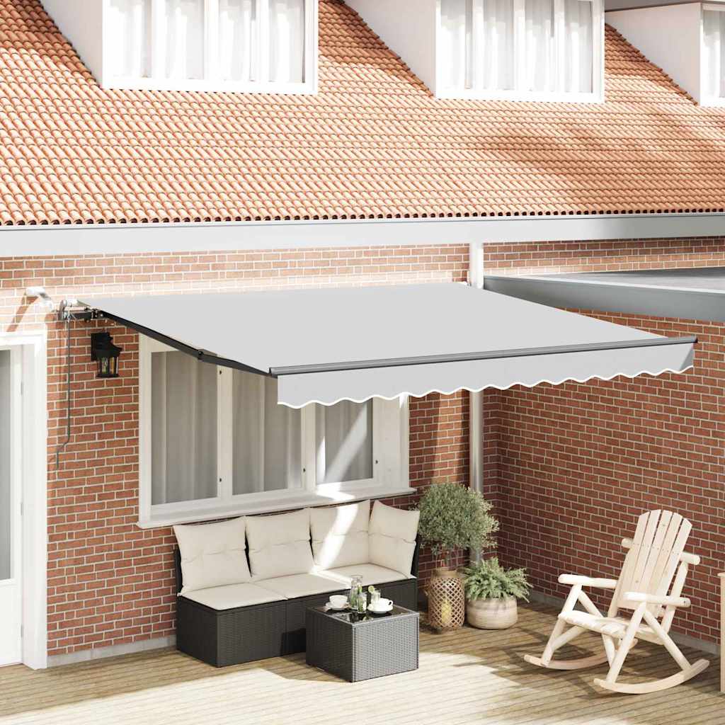 Aurinkovarjon runko Antrasiitti 350 x 250 cm Alumiini