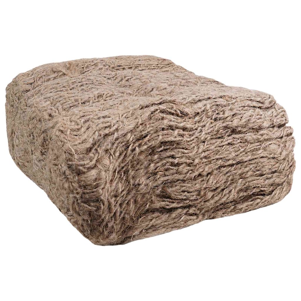 Juutti rantamatto Luonnollinen 1,2 x 20 m 100% Tossa Juutti