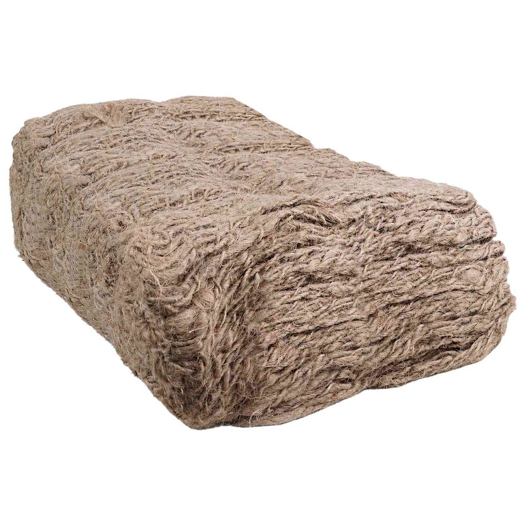 Juutti rantamatto Luonnollinen 1,6 x 40 m 100% Tossa Juutti