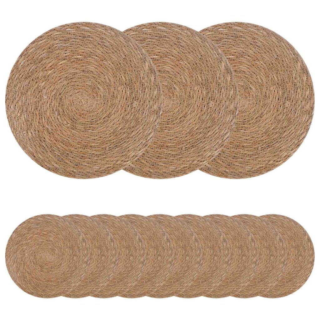 Meriheinä lautasliinat 12 pcs Luonnollinen Ø 30 cm