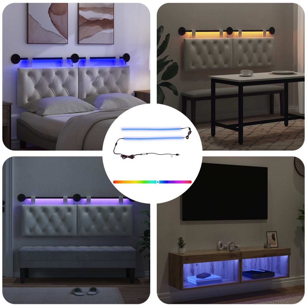 LED-nauha 110 cm Monivärinen Polyvinyylikloridi