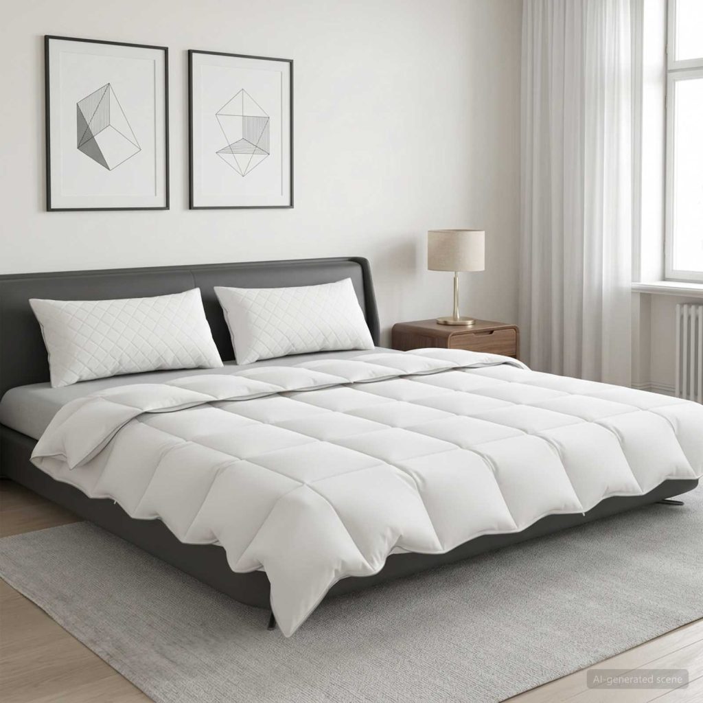 Peitto FULDA 200 x 200 cm Kesä 100 GSM 90% hanhetäytettä