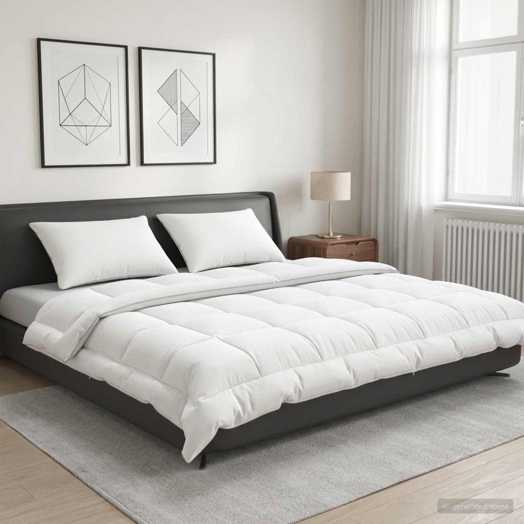 Peitto TRIER 220x240 cm 4 vuodenaikaa 220 GSM valkoinen