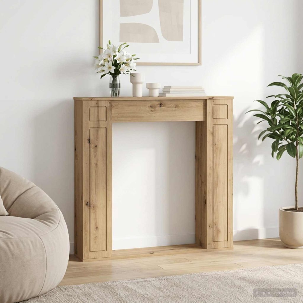 Takan kehys Artisaanitammi 100 x 20 x 100 cm Tekninen puu